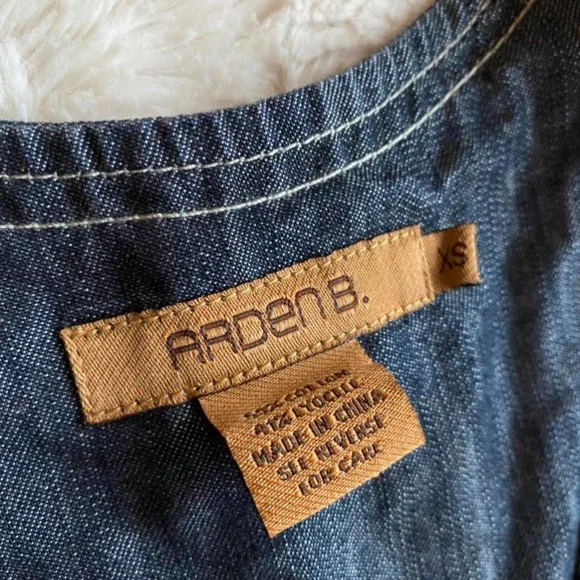 ARDEN B. Vintage Denim Dress - Picture 2 of 9
